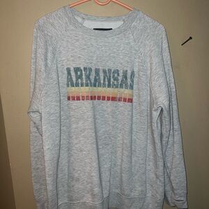 Gray Arkansas Sweatshirt